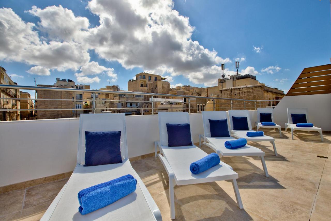 Valletta Luxury 4-Bedroom Duplex With Stunning Sea Views Private Terrace And Jacuzzi エクステリア 写真